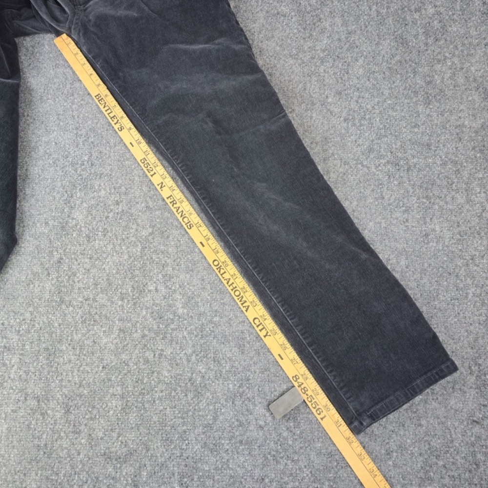 Flint & Tinder 32X32 Mens Corduroy Tapered Fit Pants -Gray - Picture 9 of 11